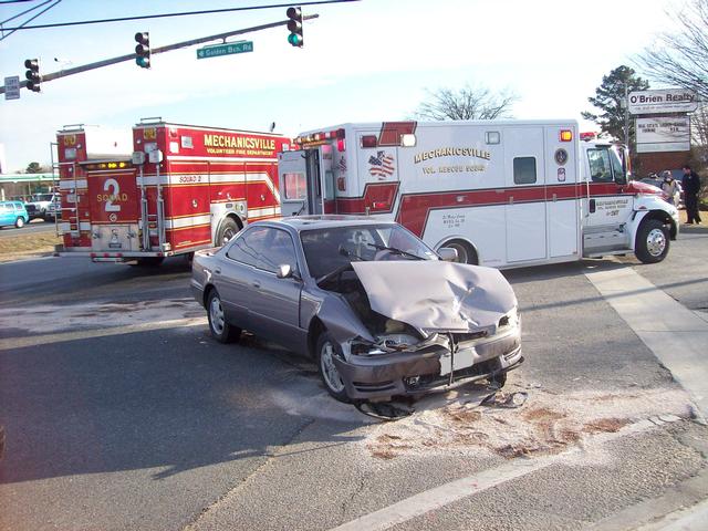 Units operate on Three Notch Road at Golden Beach Road
